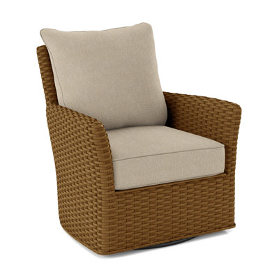 Fauteuil pivotant en polyester de 28 po de largeur Lanai
