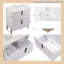 Meuble-lavabo avec lavabo en céramique Hurlburt-1651670538