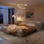 Canapé-lit Chesterfield de 90,6 po-1484196771