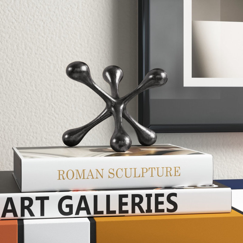 Estepp Abstract Figurines & Sculptures, Black