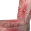 Chaise d'appoint rembourrée rose et rétro rétro II