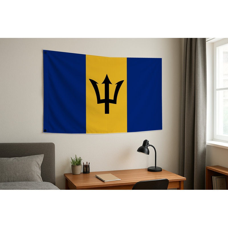 Drapeau de la Barbade — Drapeau