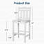 Ensemble de 2 tabourets de bar d'extérieur-989028590