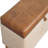 Boucle Lid- Up Ottoman