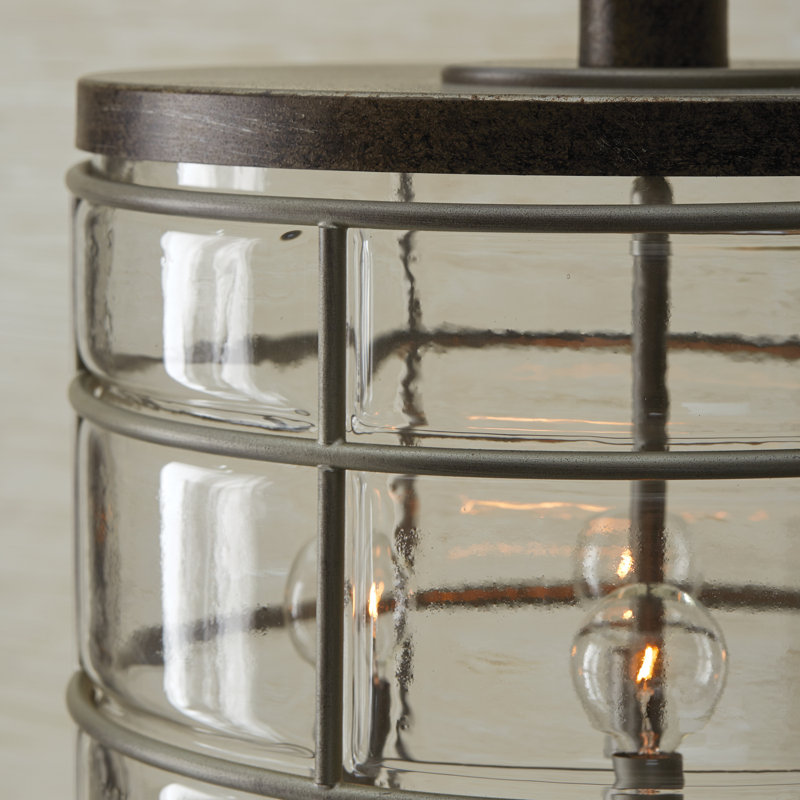 Lustre tambour 4 lumières Colby