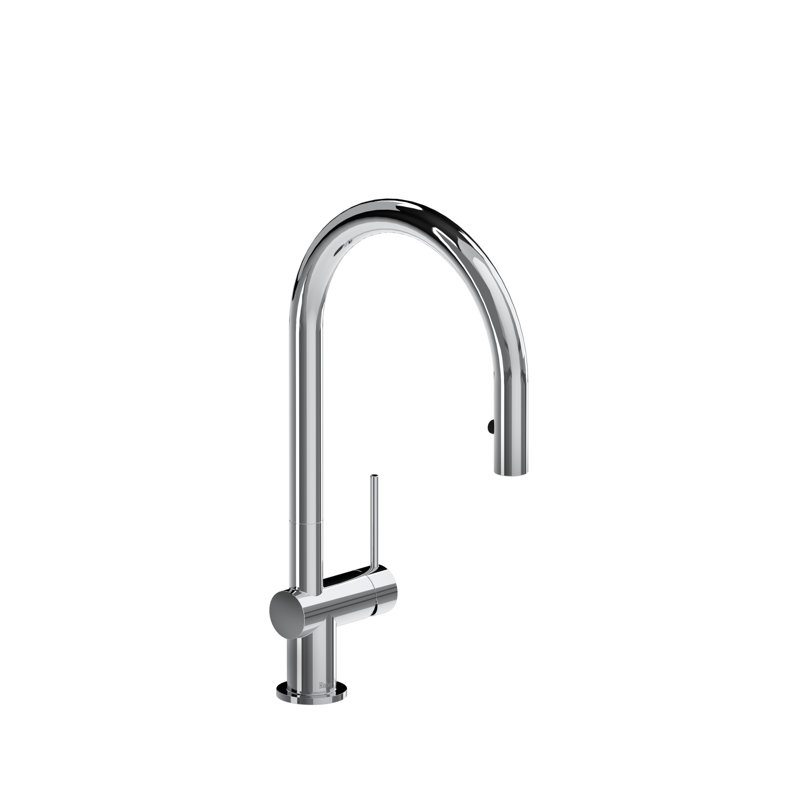Azure Pull-Down Kitchen Faucet With Single Spray, Chrome