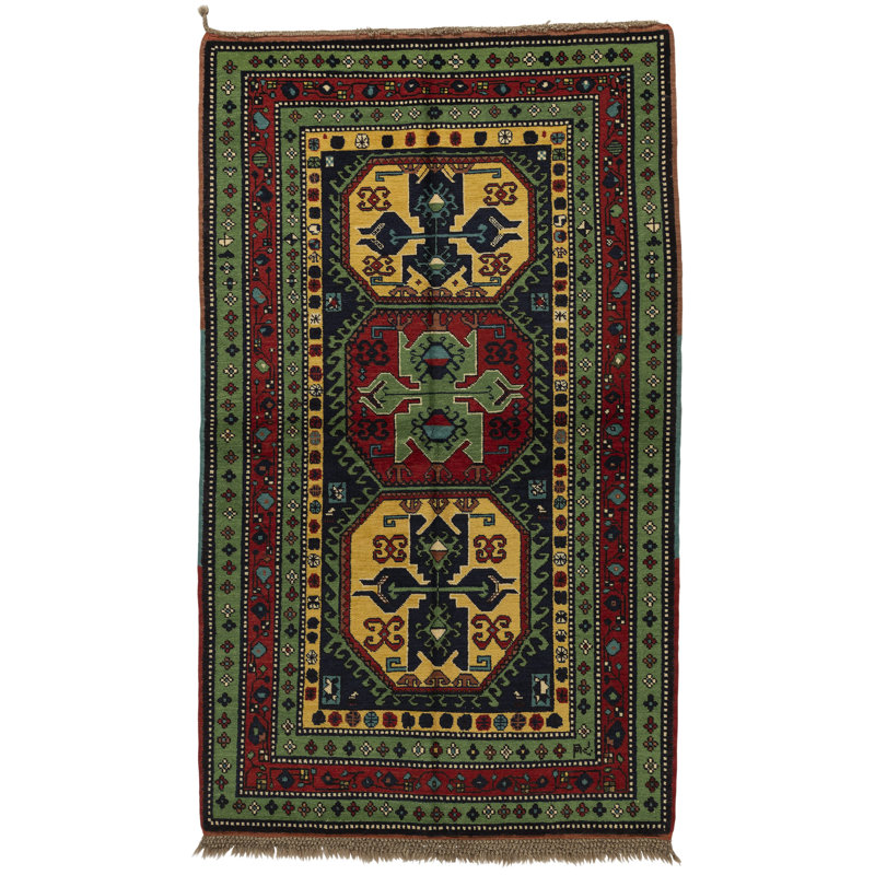 One-of-a-Kind 5'1" X 7'3" Hand Knotted Area Rug