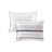 Cotton Printed Comforter Set with Trims Black/White King/Cal King