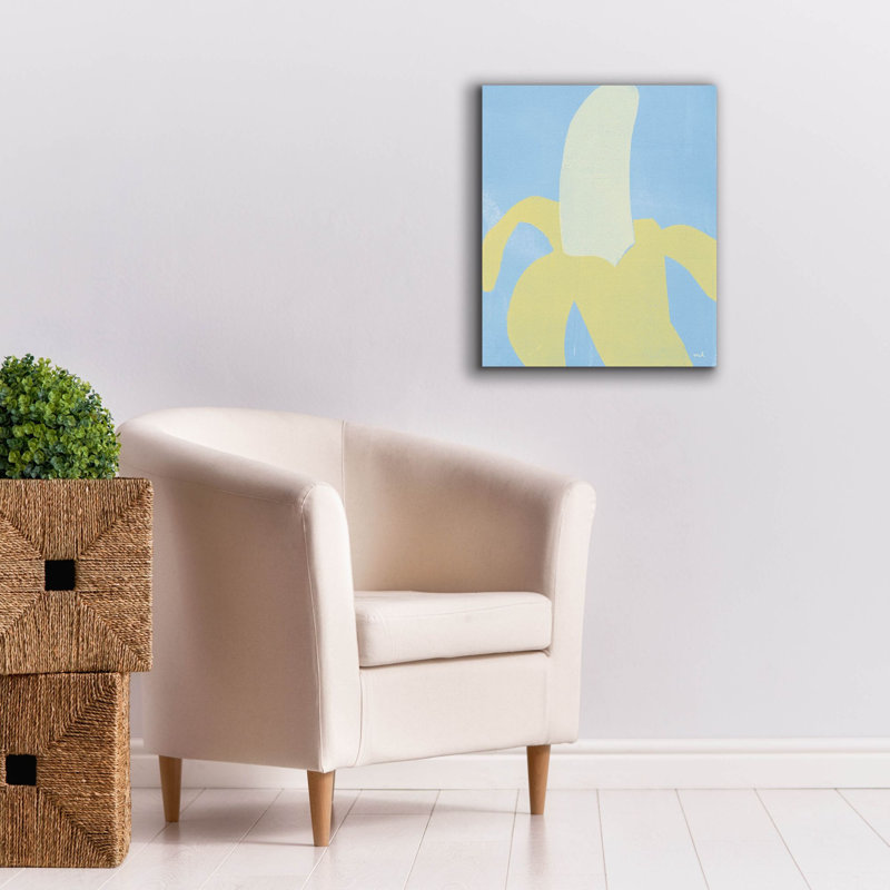 «Unpeeled» par Moira Hershey, art mural sur toile, H 24 po x l 20 po x P 0,75 po
