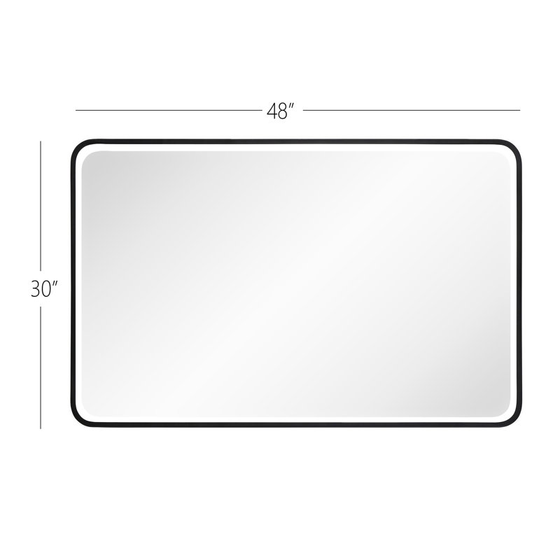 Miroir de salle de bain Arloine, 30 po x 48 po