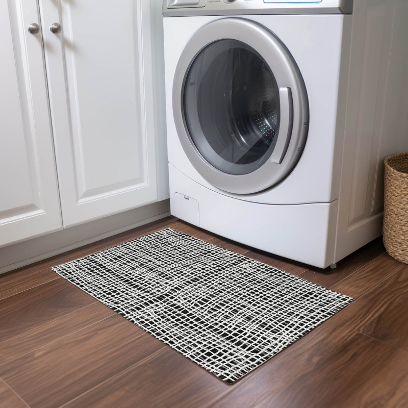  Tapis d'entrée / extérieur antidérapant Finck, Rectangle 1 pi 8 po x 2 pi 6 po
