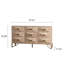 Commode avec neuf tiroirs, commodes modernes et commodes, meuble télé, commode en bois clair