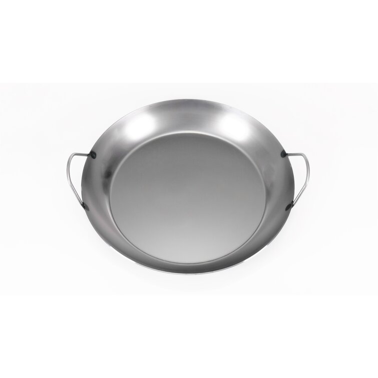 Matfer Bourgeat Black Steel Paella Pan (17 3/4)
