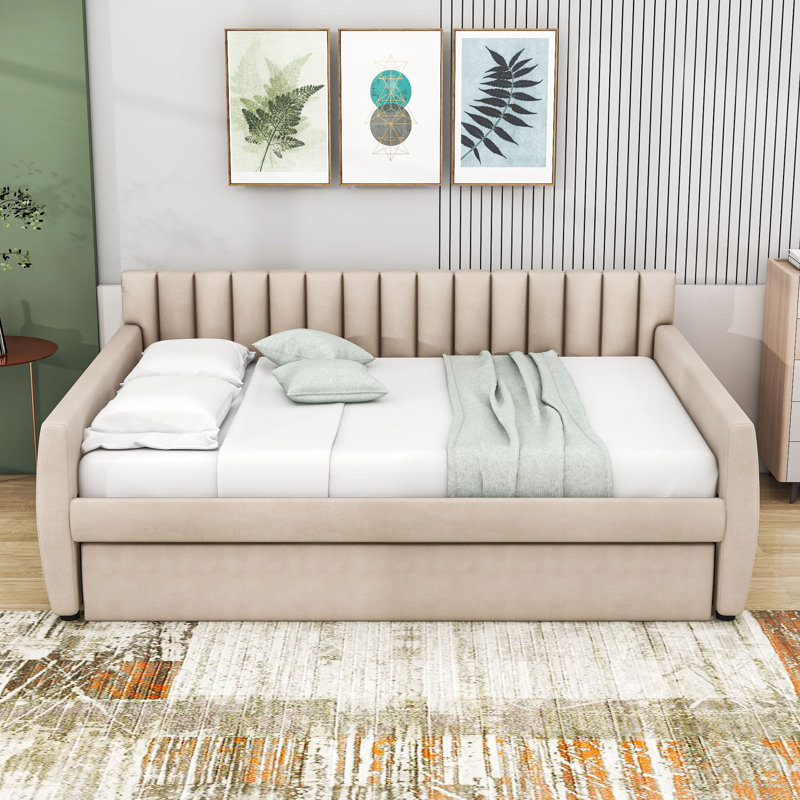 Palasota Upholstered Daybed, Beige