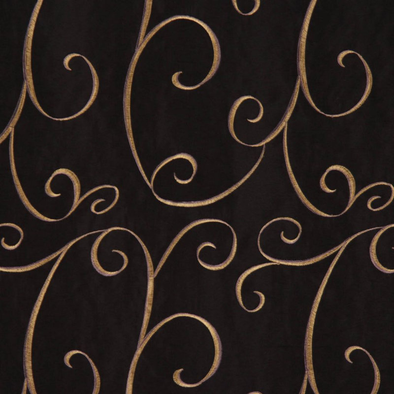 Dauphine Fabric, Black