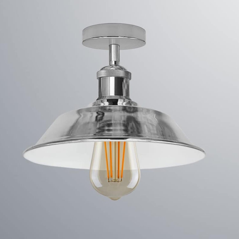 Semi Flush Mount, Chrome