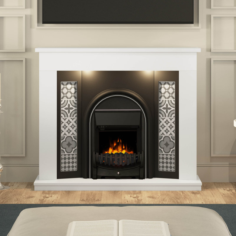 Cedarvale Timber Electric Fireplace
