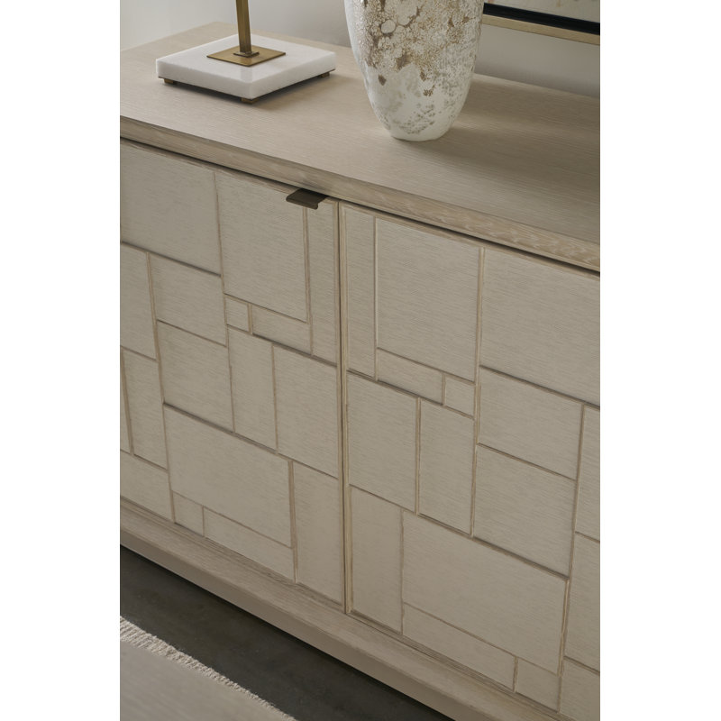 Amelia Credenza with Wallpaper, Sandbar