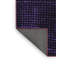 Tapis mauve / noir en laine et polyester tissé à la machine Armond-78047808