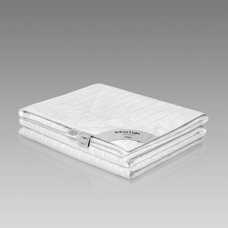 Selena Light Silk Down Alternative Comforter, Queen