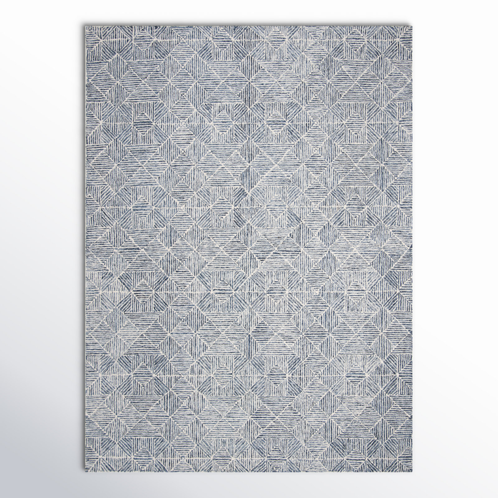 Linsly Handmade Rug, Rectangle 11' x 15'