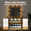 Glass Medium Mirror Vanity Table-1651553469