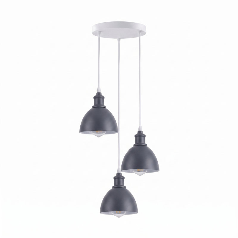Appleby 3 - Light Cluster Pendant, Yes, Grey