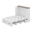 Armoire de lit escamotable pleine grandeur Murphy avec station de charge, 1 grand tiroir-114772141