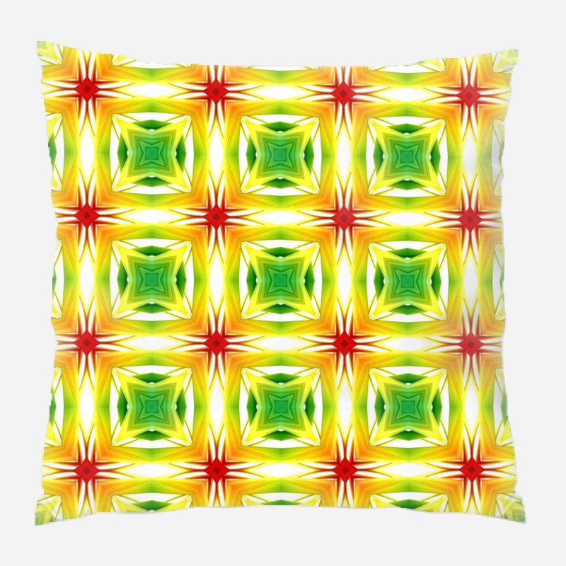 Coussin décoratif à motif, Intérieur