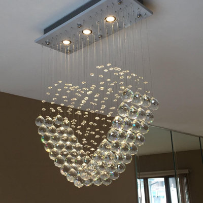 Samuels 3 - Light Crystal Chandelier