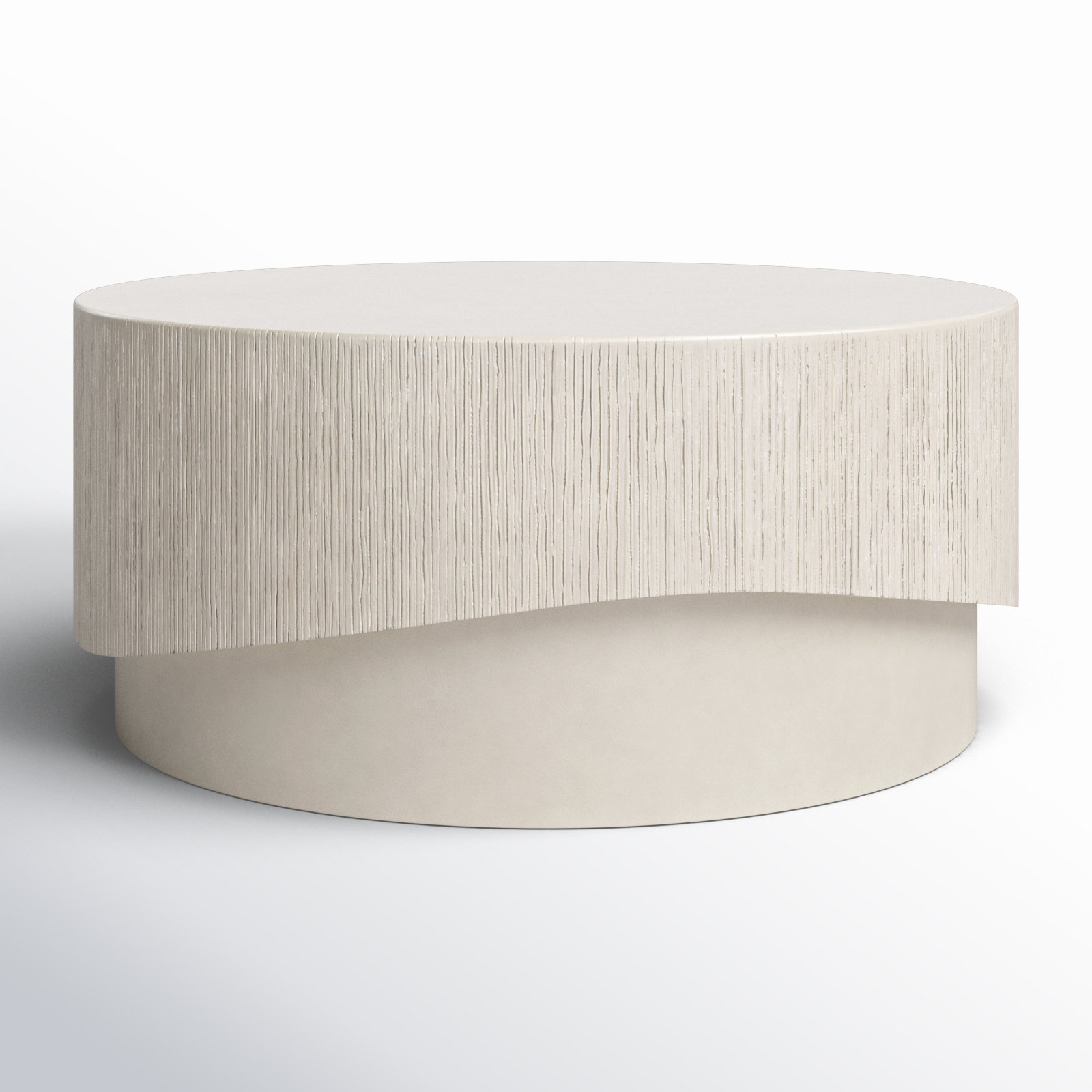 Albans 36'' Stone Outdoor Coffee Table