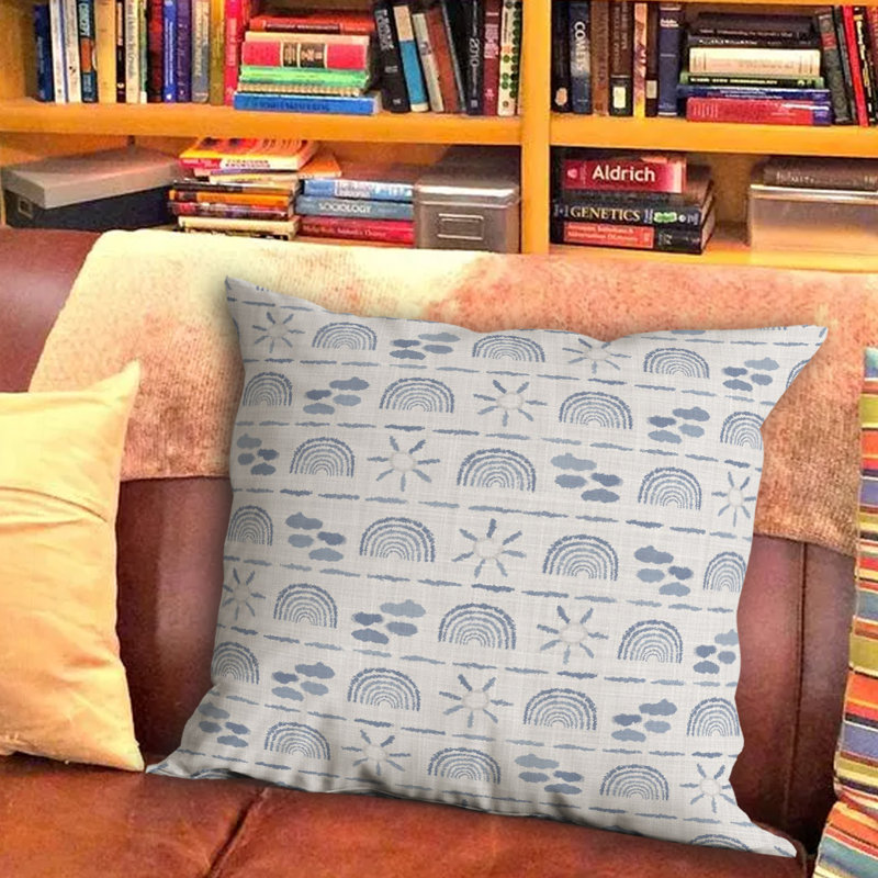 Outdoor Reversible Throw Pillow, 18" x 18"