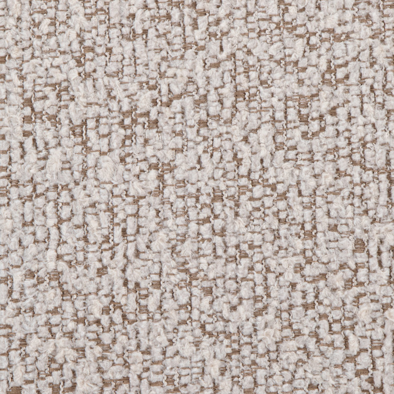 Ensemble de repose-pieds, tissu - brun clair
