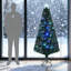 Sapin de Noël artificiel illuminé 6 pi avec branches réalistes