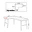 Bureau en bois massif moderne et simple en forme de L de couleur noyer-2043073849-2043073863