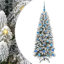 Artificial Christmas Tree with 150 LEDs White-235014598-235014601