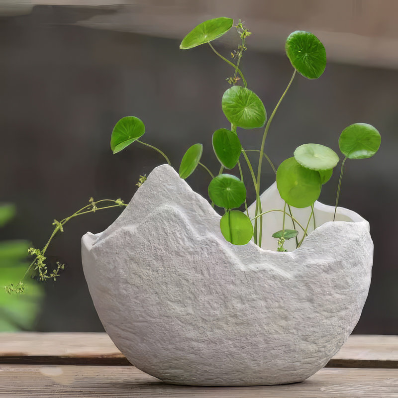 Vase de table 7 "en céramique fait à la main EggShell