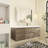 Oveline 60'' Double Bathroom Vanity with Resin Top-634519778