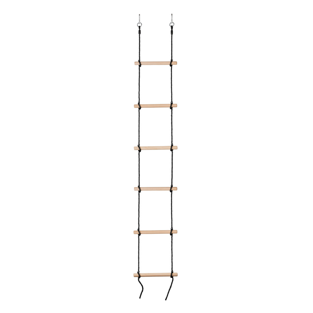 Kids Rope Ladder with Wooden Rungs | Children Playground Sets & Accessories for Outdoor Garden