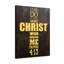 All Things Through Christ Philippian 4:13 - Wrapped Canvas Print-1600118771