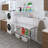 Stainless Steel Top Workbench With 2 Tier Shelf-63850108