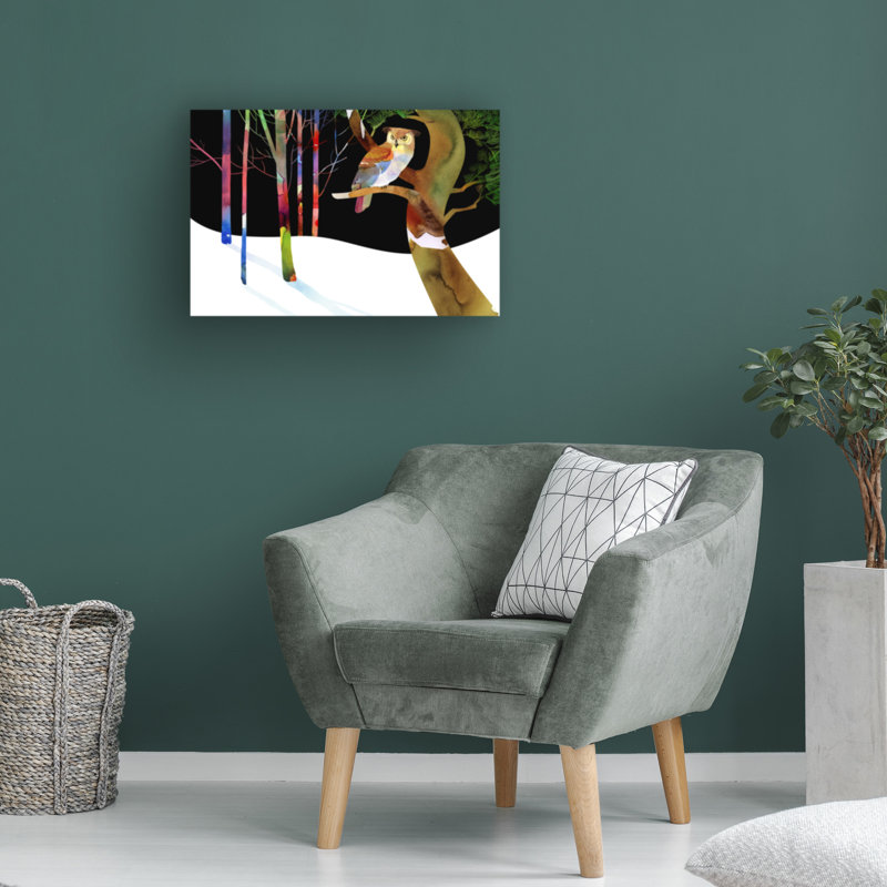 Art sur toile bolologien riche, H 12 po x l 19 po