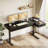 Electric Standing Desk With 4 Under-desk Drawers, Height-adjustable Desk With Built-in Power Outlets,standing Desk With Reversible Structure,home Office Desk With Hidden Desk-mounted Cable Management Tray-1255763392