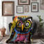 Animal Cubism - 1 pièce Sherpa Premium-99458301