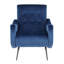 Fauteuil en velours de 28 po Evatt-1554014145