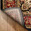 Tapis traditionnel noir Belliere Medallion Kashan-21350770
