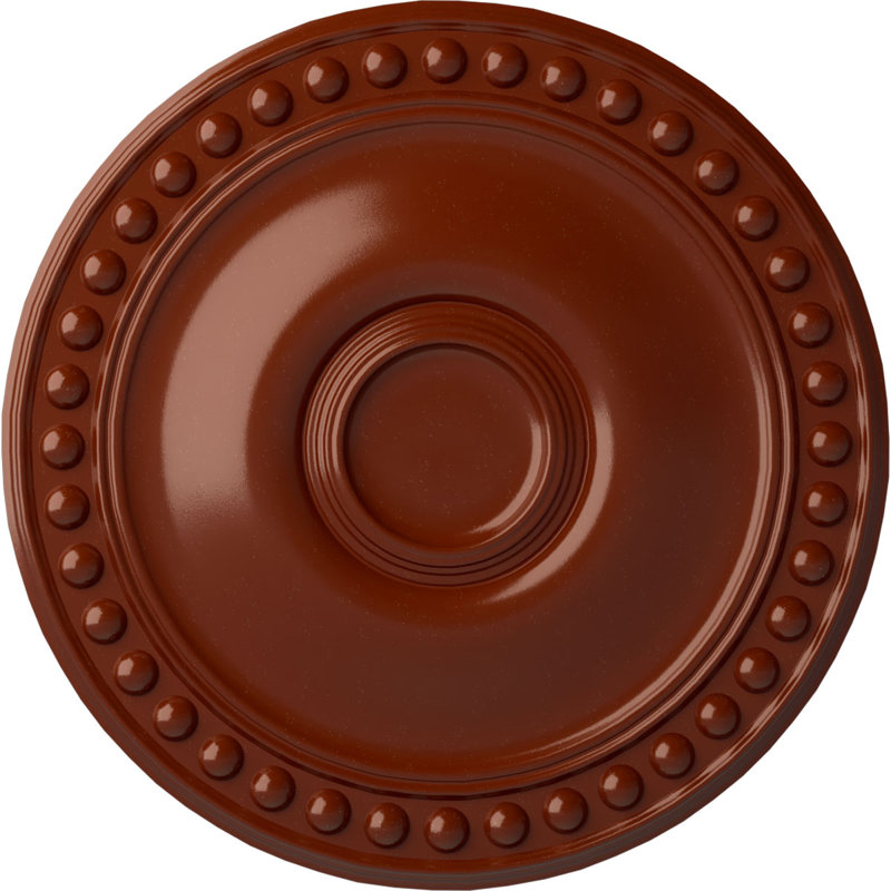 Médaillon de plafond de 19 1/8 po x P 1 po (convient aux auvents jusqu'à 5 5/8 po), Brique réfractaire
