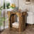 2 Tier Wood End Side Table Set With Innovative Arched Design-1129257675