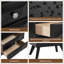 Table de chevet 2 tiroirs Klae-688224587