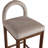 Conrad Letcher Velvet Counter Stool-379838299